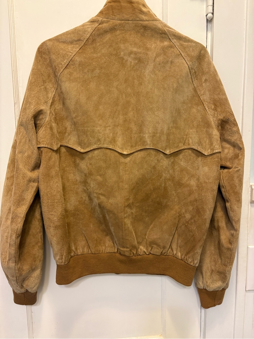 Vintage L.L. Bean Suede Bomber Jacket - Picture 2 of 13